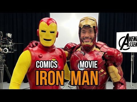 Avengers Suits, What Happened? 💪🛡️ Comics vs Movie