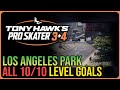 All Los Angeles Goals Tony Hawk S Pro Skater 3 4