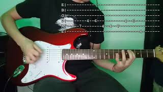 Callejeros -  Todo Eso (Guitar Solo) w/ Tabs Tutorial