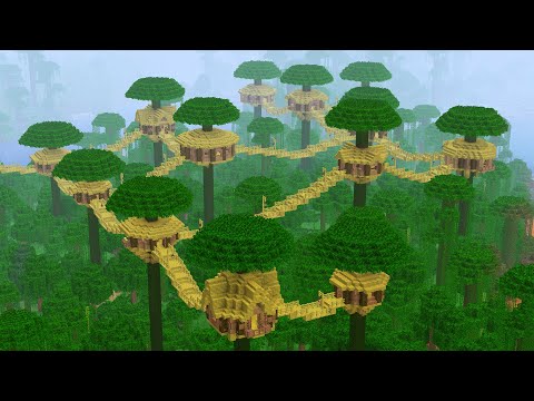 ItsMarloe - I Built a Bamboo Village in the Trees!