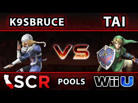 SCR Prelude II - K9sBruce (Sheik) Vs. Tai (Link) Pool D - Smash Wii U