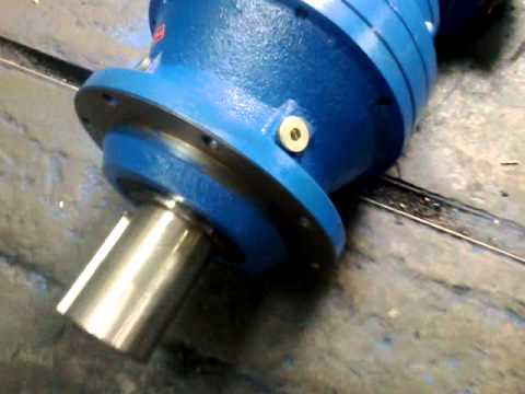 Flange Mounted Planetary Geared Motor Working
