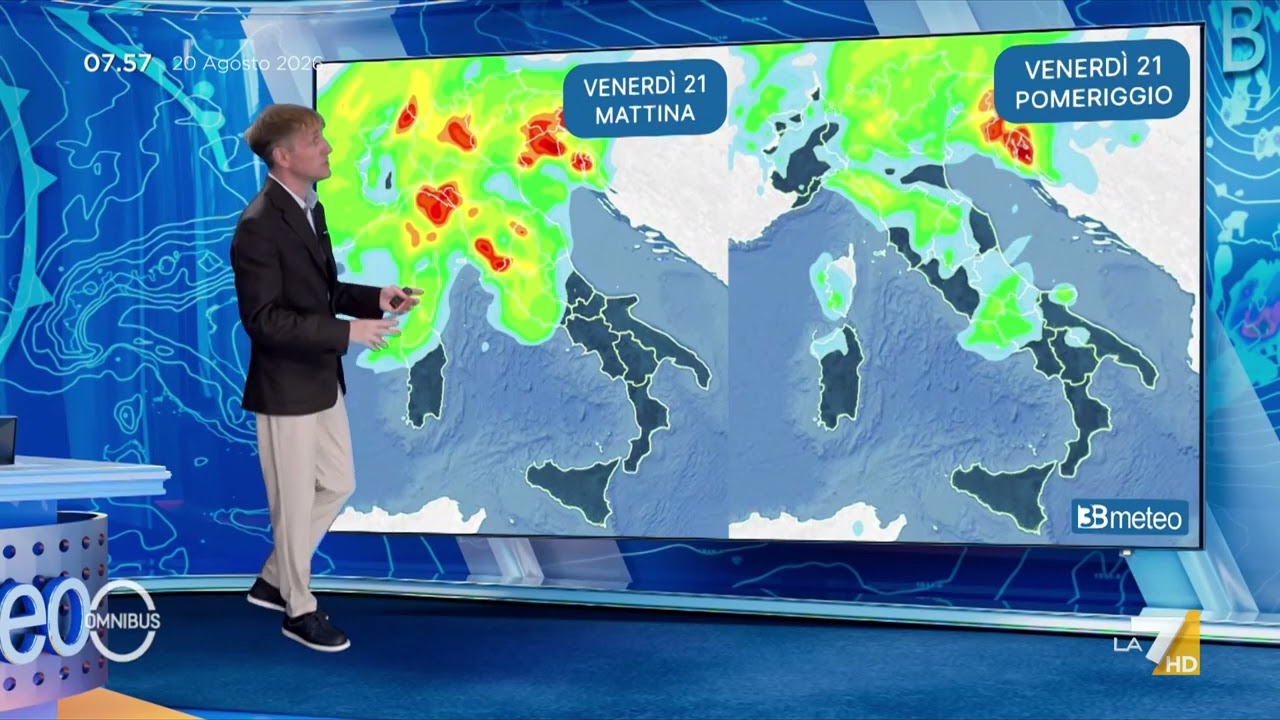 Allerta meteo e rischio nubifragi a Nord: forti temporali a Milano, Veneto e Liguria