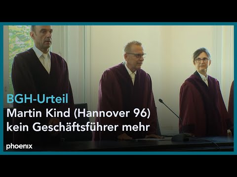 BGH-Urteil: Martin Kind (ehm. Hannover 96) kein Geschäftsführer mehr