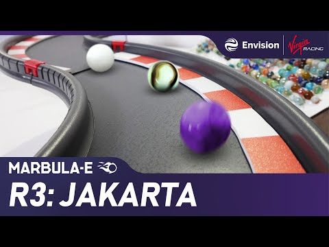 Marbula E Race 3 "Jakarta" - Marble Race by Jelle's Marble Runs & Formula E