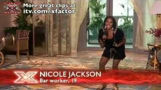 The X Factor 2009 - Nicole Jackson - Judges Houses 1