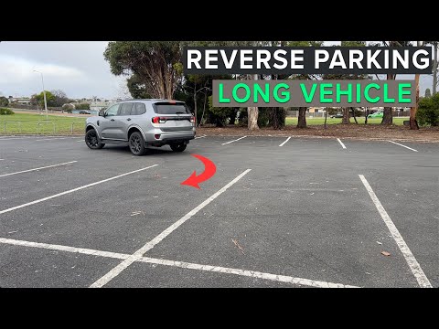 Different Types of REVERSE PARKING in a LONG CAR