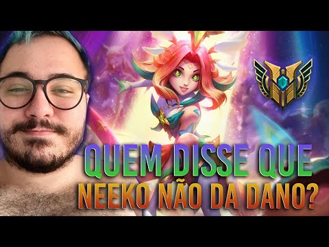 CARREGUEI O JOGO COM 2 TROLLS NO MEU TIME | Neeko League Of Legends