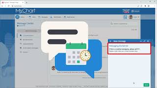 Messages in MyChart for Desktop