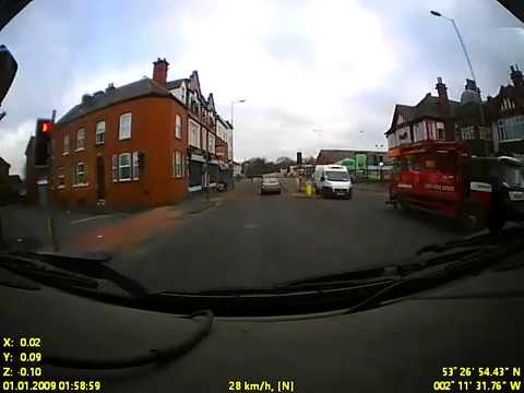 Idiot with bike is no Cyclist. A6 Manchester.