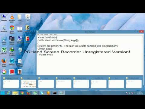 Java Tutorial By Rajan Jain Run A Java Program And Set Path Video3