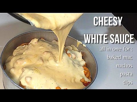 Cheesy White Sauce for Baked Mac, Lasagna | Creamy White Sauce Recipe Filipino style