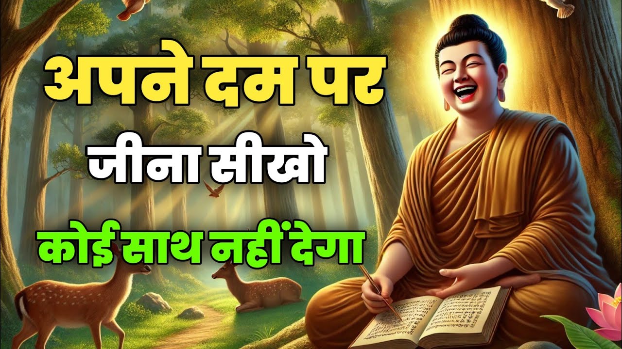 Buddhist Story: अपने दम पर जीना सीखो वरना दुनिया छोड़ देगी| Buddhist Motivation|Life Changing Video
