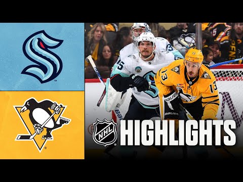 NHL Highlights | Kraken vs. Penguins | November 22, 2025