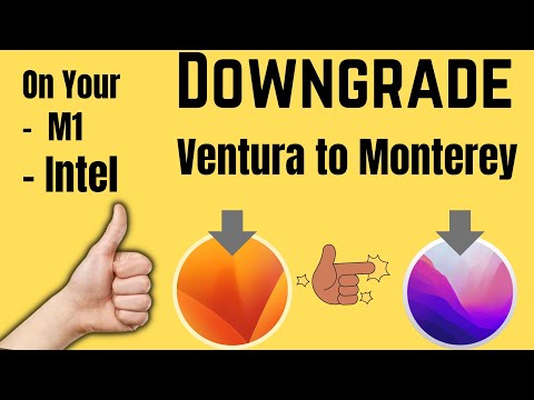 How to Downgrade macOS 13 Ventura to MacOS Monterey in 2026 for M1 & Intel Mac