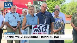 Lynne Walz introduces running mate Ben Steffens