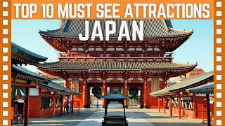 Top 10 MUST SEE Attractions in Japan| Top 10 Clipz