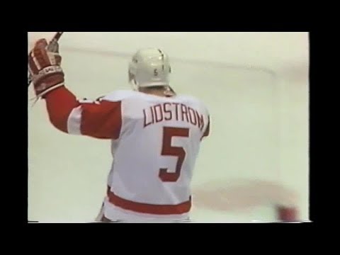 Nick Lidstrom Rookie Season Highlights (1991-92)