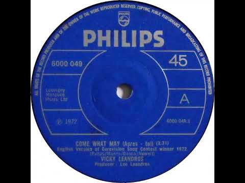 UK New Entry 1972 (77) Vicky Leandros - Come What May (Apres Toi)