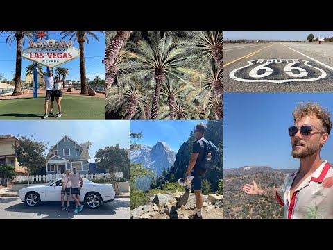 THE ULTIMATE US WEST COAST ROAD TRIP: LA, SF, Yosemite, Sequoia, LV, Horseshoe, GC, Route 66, SD!
