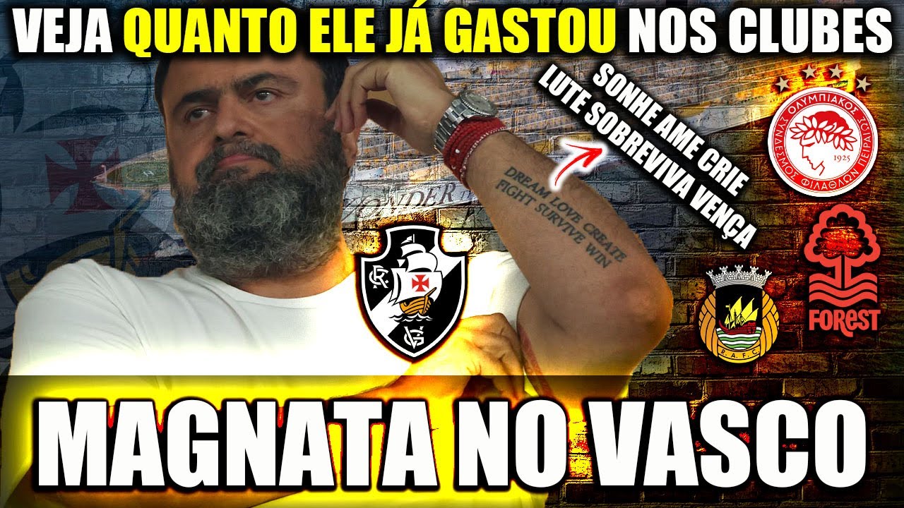 CONHEÇA O GREGO QUE QUER COMPRAR O VASCO | TEM JOGO AMANHÃ! | NOTÍCIAS DO VASCO