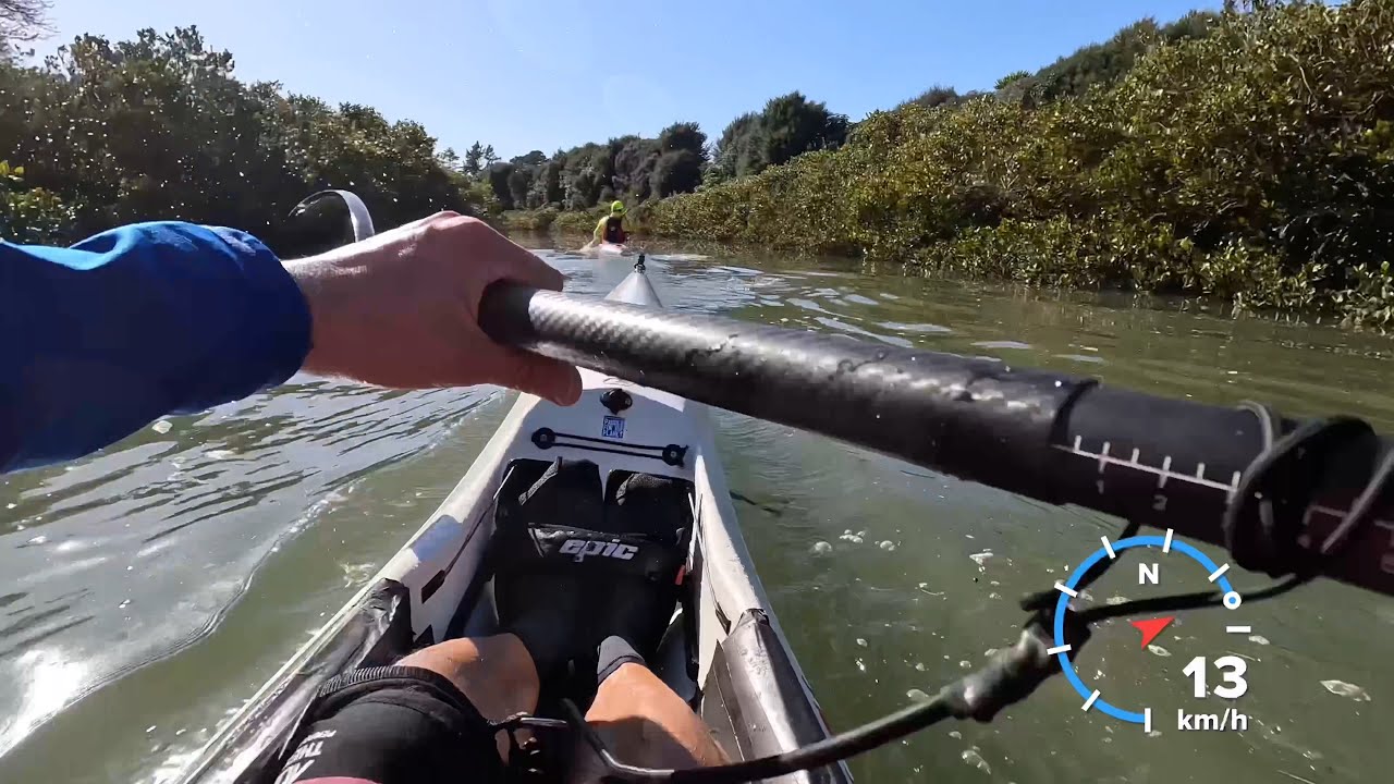 Pakuranga Creek paddle - Epic V10L surfski