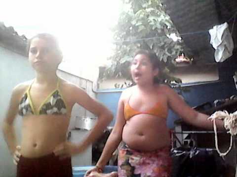 Desafio da piscina com amigos