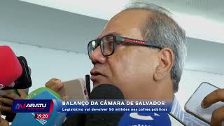 Legislativo vai devolver 50 milhões aos cofres públicos | Aratu Notícias | TV Aratu