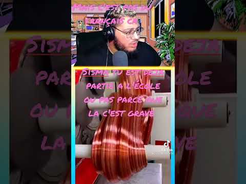 sisma et ses mot incomprenable