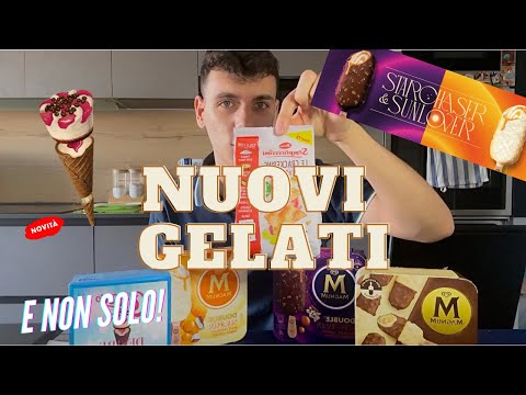 NOVITA' GELATI 2023 | PT.2 | NUOVI MAGNUM, NUOVI CORNETTI ALGIDA E  NON SOLO...