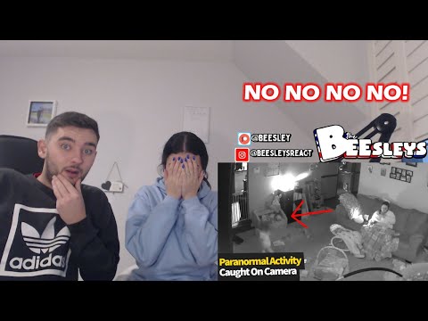 British Couple Reacts to Top 16 Scariest Ghostly Moments Caught on Camera | Spooky Moments