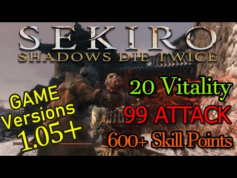 Sekiro Update 1.06 GET MAX STATS IN 10 MINUTES with Cheat Engine!