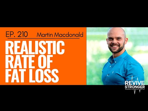 210: Martin MacDonald - Realistic Rate of Fat Loss