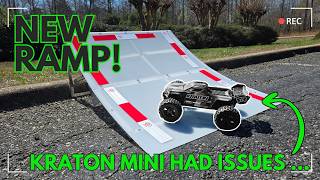 Arrma Kraton Mini RC vs New Jump Ramp
