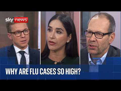 Why are flu cases rising? Can face masks stop the virus? | Sky News Q&A