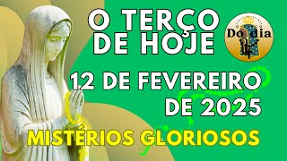 TERÇO DE HOJE 12 DE FEVEREIRO DE 2025 – QUARTA – MISTÉRIOS GLORIOSOS – MARIA PASSA NA FRENTE