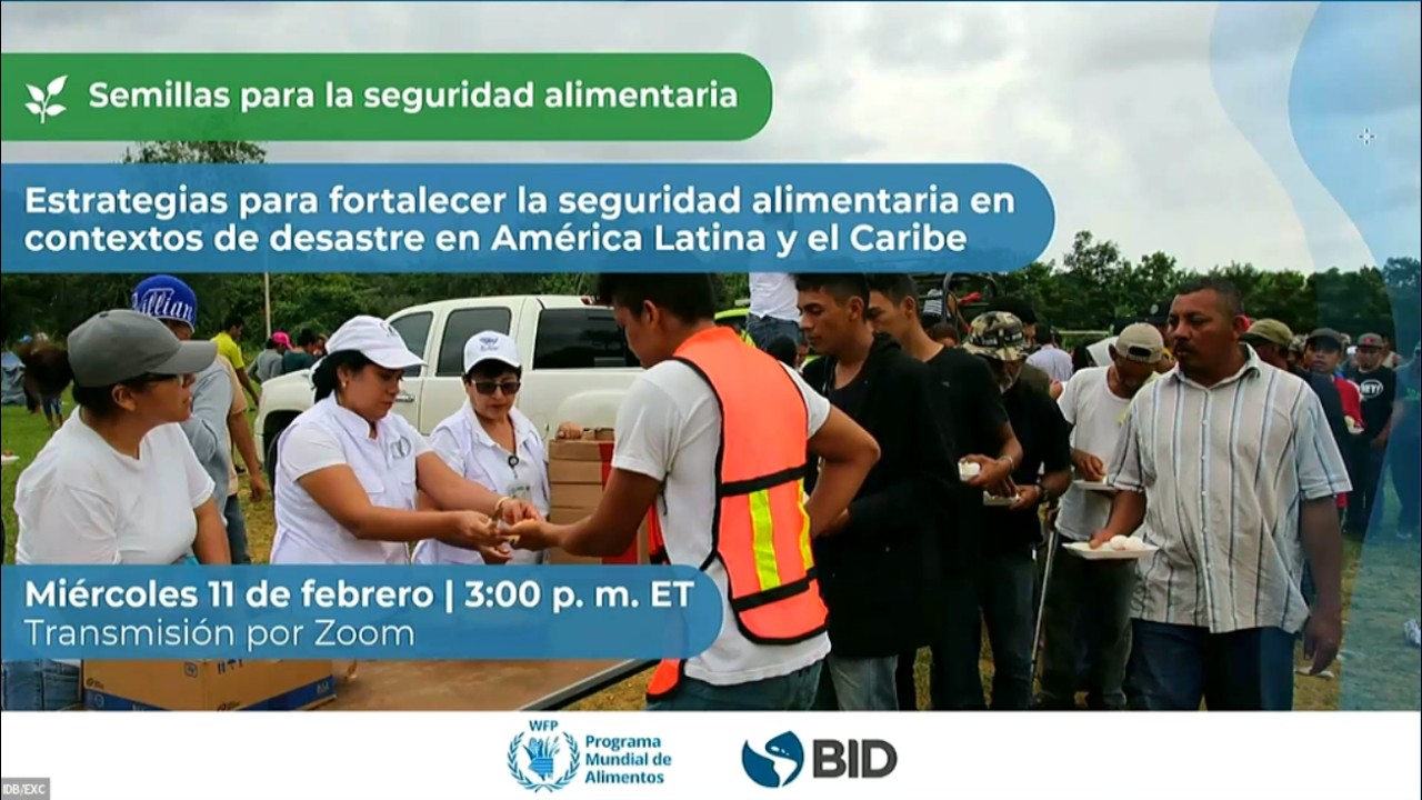 Estrategias para fortalecer la seguridad alimentaria en contextos de desastre en LAC