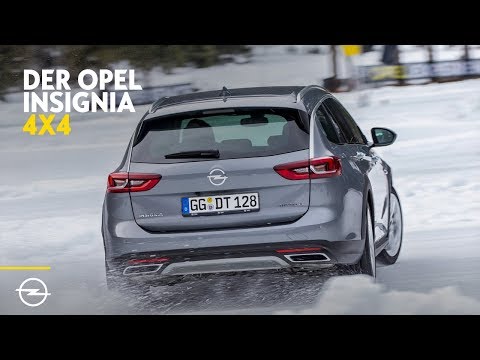 Der neue Opel Insignia: 4x4 Allradantrieb | Im Schnee zuhause