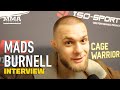 Mads Burnell Credits Love Of Old School Boxers For Striking Showcase At Cage Warriors 111