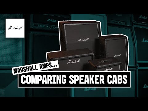 Speaker Cabinet Comparison | MX112, MX212, MX212A, MX412A | Marshall