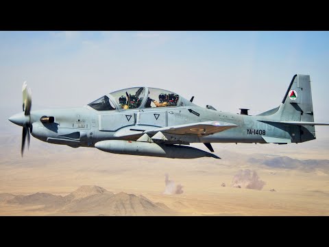 A-29 Super Tucano in action in Afghanistan