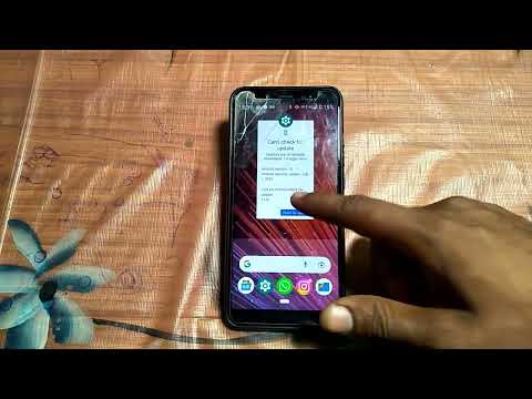 how to system update mi A2