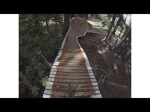 Biking at Mammoth: Smooth operator trail Video