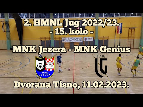 2. HMNL Jug 2022-23. - MNK Jezera - MNK Genius  15:2