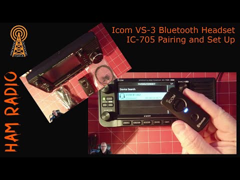 Icom VS-3 Bluetooth Headset Review with Icom IC-705