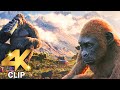 Kong Eats Breakfast With Suko Scene | GODZILLA X KONG THE NEW EMPIRE (2024) Movie CLIP 4K