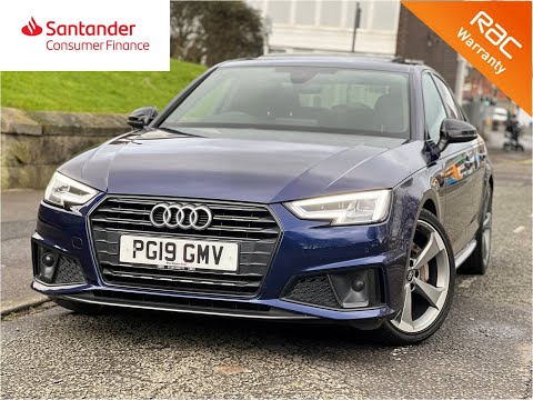 2019 Audi A4 2.0 TDI 40 Black Edition S Tronic (s/s) 4dr, PG19GMV - Premier Car Sales Ltd, Preston