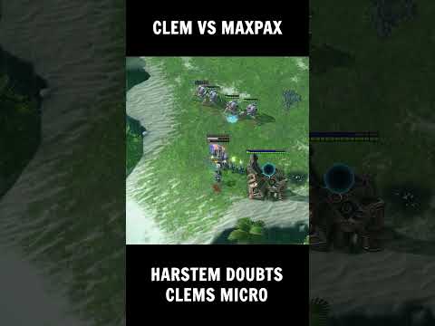 CLEMS INSANE MICRO RESPONSE TO HARSTEMS CALL OUT #sc2