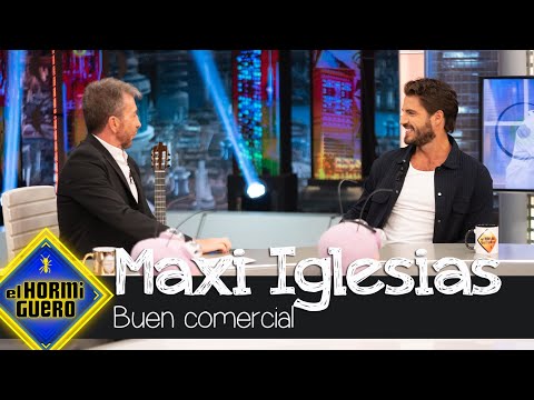 ¿Sería Maxi Iglesias un buen comercial? Pablo Motos lo pone a prueba - El Hormiguero
