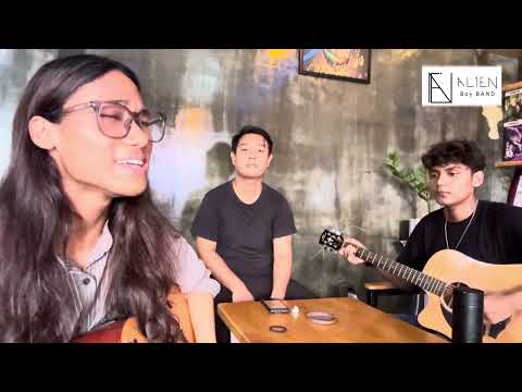 ဝေးခဲ့ကြရပြီ အချစ်ရေ💔( အရမ်းလွမ်းနေပြီ - ရေး/ဆို ကိုင်ဇာ ) #alienboyband #crd_to_owner_with_respect